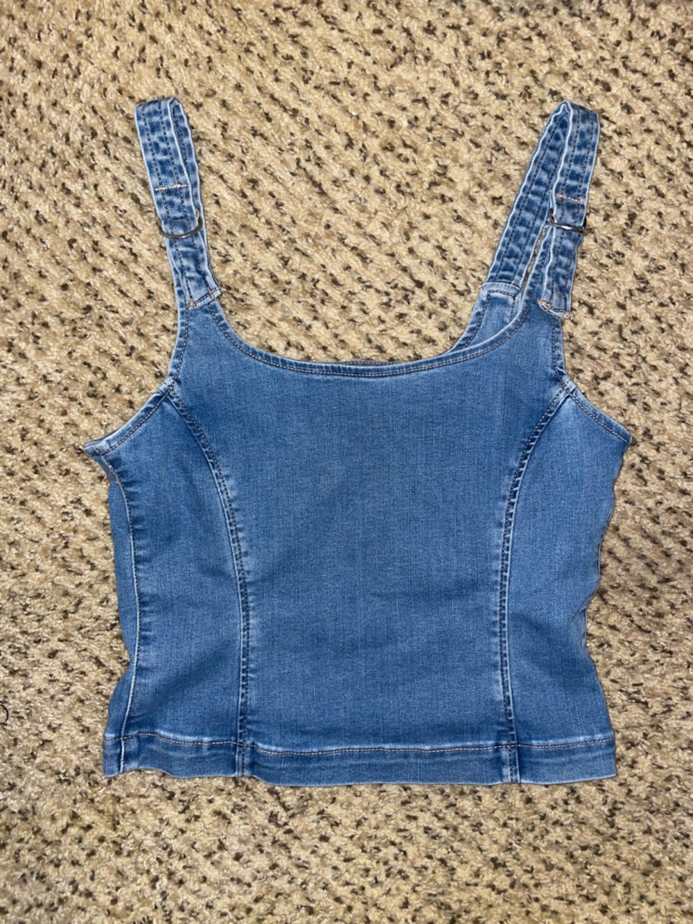 NWT American Eagle Adjustable Denim Top